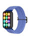 Braided Strap Mi Band 8 Pro M8 Pro 3 Blue Niebieski
