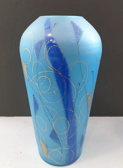 Bohemia Bohemia Dekorative Glasvase Blau
