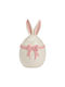 G.Wurm Decorative Porcelain Vase Bow Pink 10x10xH17cm