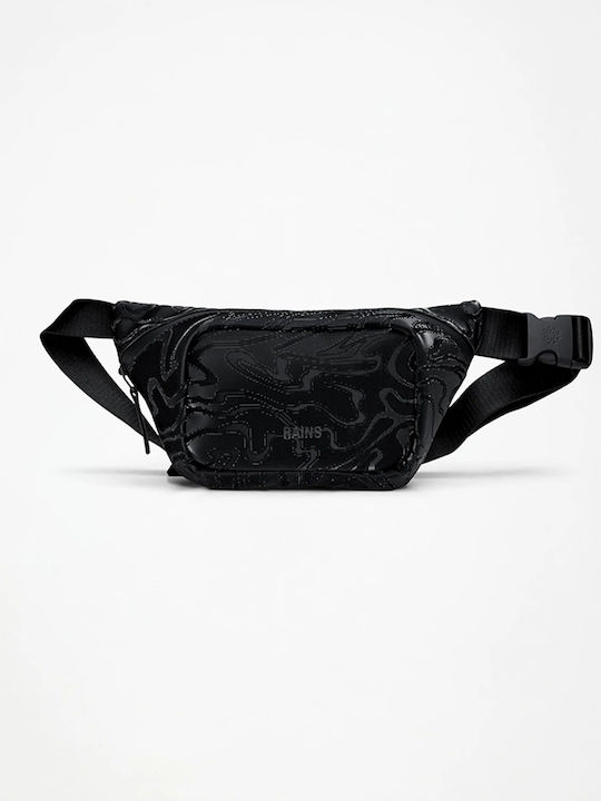Rains Bum Bag Mini Tăsătură de Talie Pentru Femei Negru