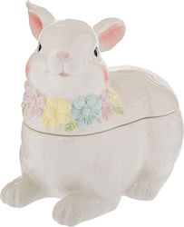 Iliadis Biscuit Jar Bunny White 20cm