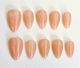 Nailvana Handmade Tipsuri Unghii False în Culoare Bej NVNN010