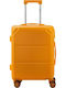 Sentio Travel Suitcase Cabin Orange with 4 Wheels Height 55cm