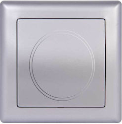 Mutlusan Daria Priză Electrică Simplă cu Capac Argintiu Mutlusan Daria Priză Electrică Simplă cu Capac Argintiu