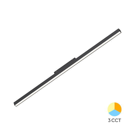 Braytron LED Γραμμικό Φωτιστικό Οροφής 30W Ρυθμιζόμενο Λευκό