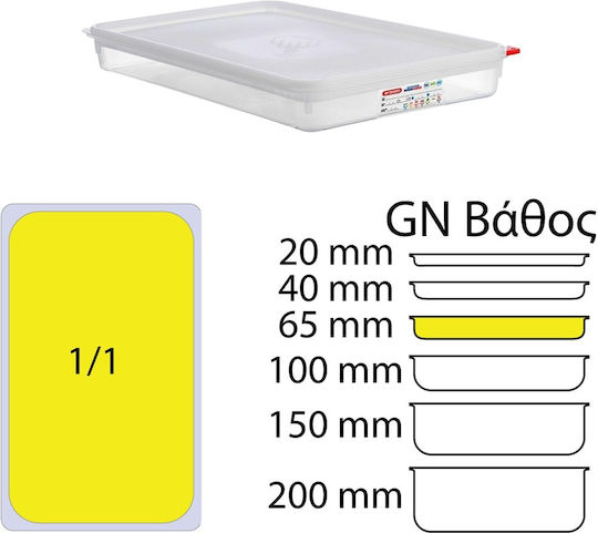 Gastronorm Pan Polypropylene GN1/1
