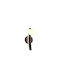 Trio Lighting Napoli Modern Black Wall Lamp