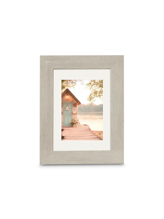 HAMA Plastic Photo Frame With Brown Frame