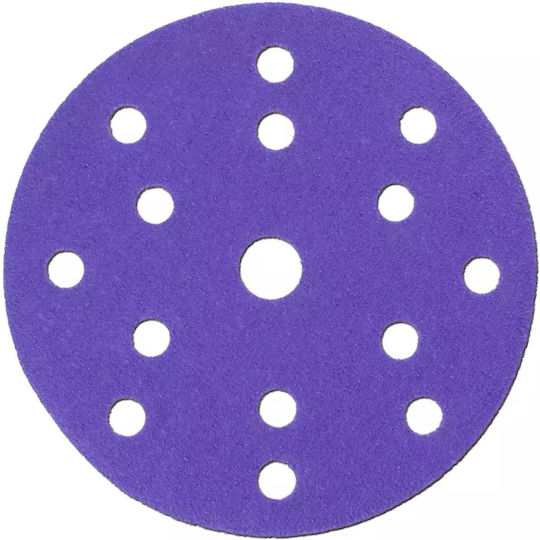 Dedra Φύλλο Λείανσης Έκκεντρου Τριβείου 150x150mm Σετ 5τμχ