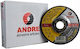 Andre Metal Grinding Disc 125 X 6.0mm Inox Pro Line 95a30qbf