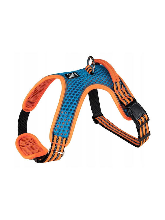 Harness Dog Blue-orange Reflective Size Xl Neck Pad Neck Circumference 66-92cm Chest Circumference 74-121cm Harness Dog Blue-orange Reflective Size Xl Neck Pad Neck Circumference 66-92cm Chest Circumference 74-121cm