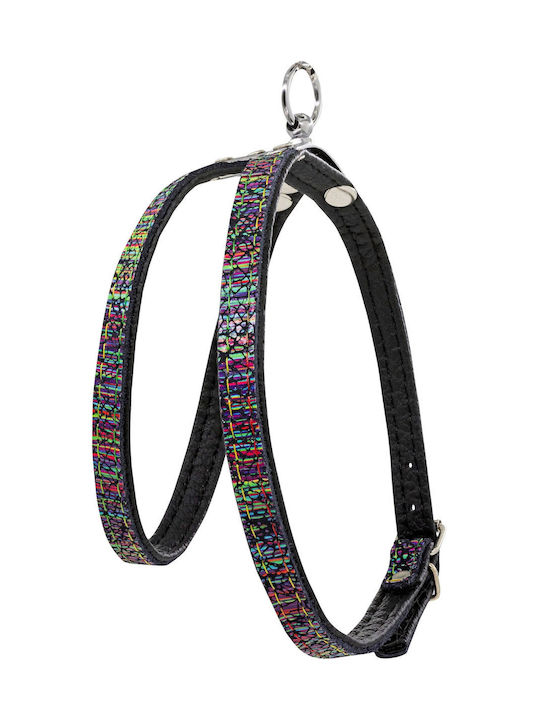 Leather Dog Harness Laser M-l 12mm/45cm