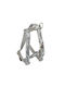 Dog Harness Wild Snake Gray Nickel Leather S 13mm/neck Circumference 25-40cm Chest Circumference 35-50cm