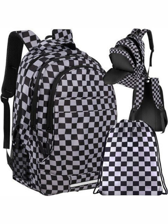 Schulranzen Rucksack Grau 30lt