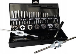Forsage Threading Tap Die Set 32pcs M3-m12 Forsage Threading Tap Die Set 32pcs M3-m12
