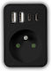 LTC Steckdosenleiste mit USB-A und 2 USB-C