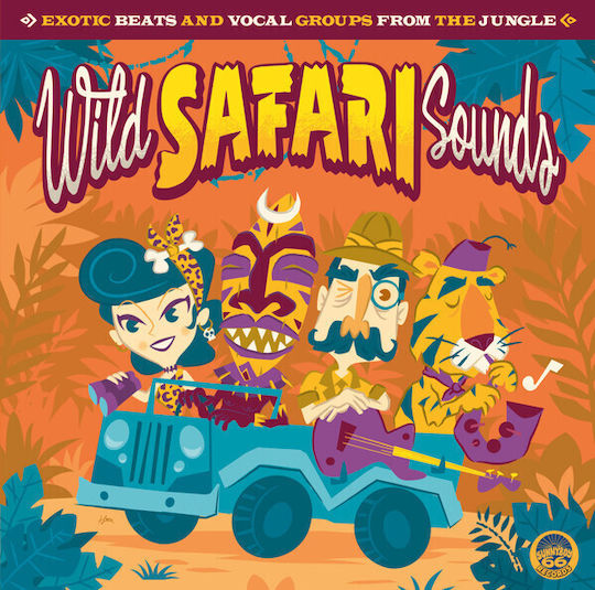 Various Wild Safari Sounds Exotic Beats Vocal Groups From Jungle Vinyl