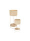 Set 2 Ghivece Metalice Bej