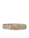 Women's Belt Beige