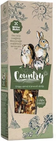 Witte Molen Country Kolby Rodent 110g 2pcs Carrot & Broccoli 8