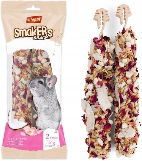 Smakers Coconut-rose Chinchillas In Foil 90 G 6 Pcs Display