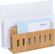 Relaxdays Document Holder 3 Positions Bamboo 13 X 18 X 8 Cm Natural 10031596