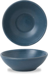 Churchill 1795 Stonecast Blue Porcelain Round Dip Serving Bowl Diameter 11.6cm 6 Pieces
