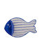 Butlers Servierschale Keramik Blau 24cm