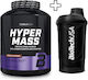 Biotech Usa Hyper Mass 2270g Salted Caramel & Biotech Usa Wave Shaker 600ml Opal White Custom Bundle
