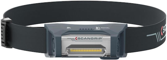 Scangrip Lanternă Cu Bliț Reîncărcabilă De Tip Cască LED IP65 Cu Luminozitate Maximă 400lm