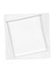 Art et Lumiere Diagonal Shallow Serving Plate Made of Porcelain