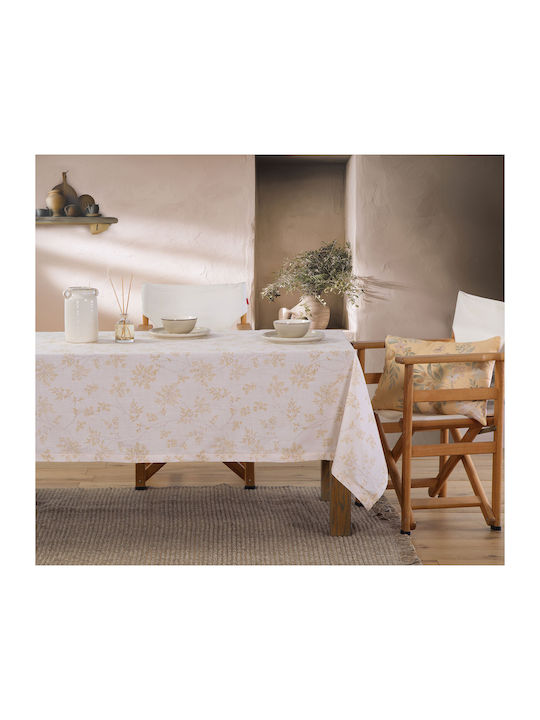 Nef-Nef Homeware Nef-Nef Homeware Baumwoll Tischdecke Foxy Ecru 150x300cm