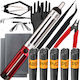 Kit Reparare Componente Electronice Zola Pompă Dezlipire Pensete de Precizie Clești Extractor Ic Plasă de Armare 5 Aliaje Abs Ppr Pvc Pe Pp Ochelari de Protecție Mănuși
