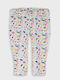 Kids Long Floral Leggings