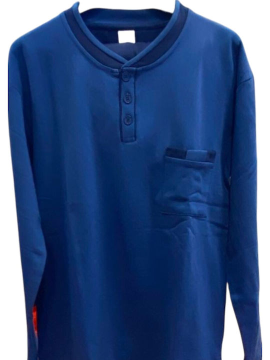 Lanotte Winter Men's Pyjama Raf Blue