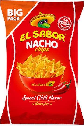 El Sabor Nachos με Γεύση Γλυκό Τσίλι 180gr