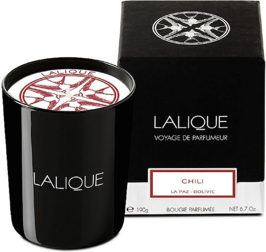 Lalique Chili La Paz Bolivia Spicy Chili Scented Candle 190 G Unisex