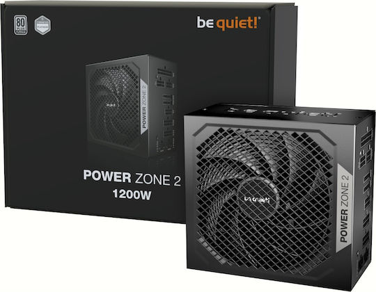 Be Quiet Power Zone 2 1200W Black Power Supply Full Modular 80 Plus Platinum