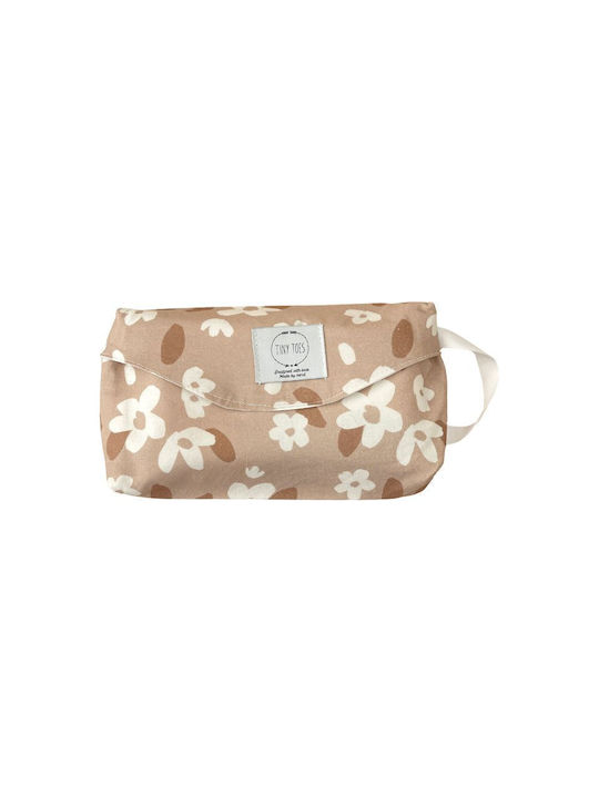 Tiny Toes Etui für Babyfeuchttücher Soft Blossom