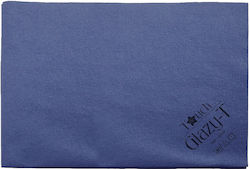 Microfiber Nonwoven Cleaning Cloths Pack 5 Pieces 40x50cm 0.15dtx 130gr/m2 Blue Tts Cleaning Tts.tkp201129