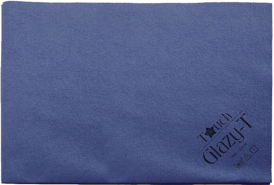 Microfiber Nonwoven Cleaning Cloths Pack 5 Pieces 40x50cm 0.15dtx 130gr/m2 Blue Tts Cleaning Tts.tkp201129
