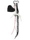 Schlüsselanhänger Bag Charm Schwarz 82144