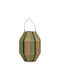 Laterne Korbweide Beigefarbene 22x22x30cm