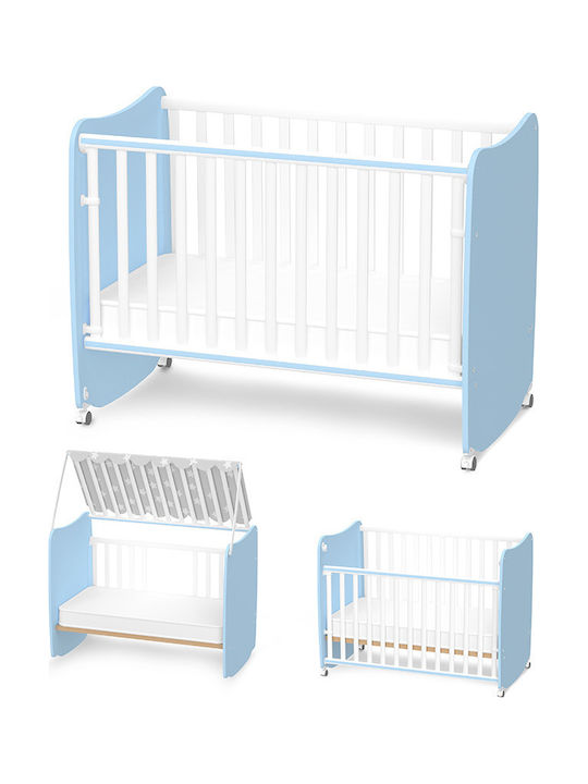 Lorelli Babybett Weiß mit Matratze 60x120cm
