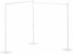 Yamazaki Folding Floor Clothes Drying Rack Made of Stainless Steel with Hanging Length 2.786m