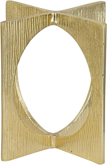 Artekko Noble Gold Metallisch Tischdekoration 18x18x18 cm