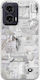 Aesthetic White Motorola Moto G35 5G Flexible TPU Transparent Silicone