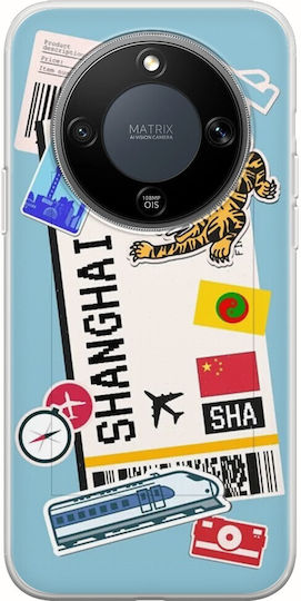 Ticket To Shanghai Honor Magic8 Lite 5g Flexible Tpu Διάφανη Σιλικόνη