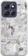 Aesthetic White Motorola Moto G86 5G Flexible TPU Transparent Silicone