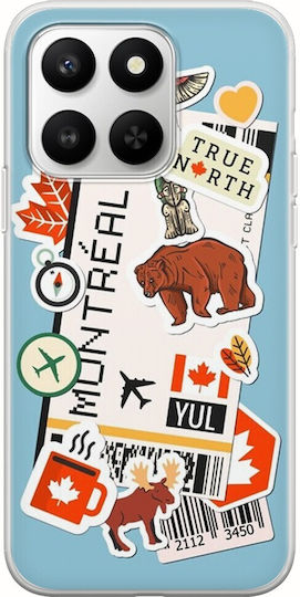 Ticket To Montreal Honor 400 Smart 5g Flexible TPU Transparent Silicone